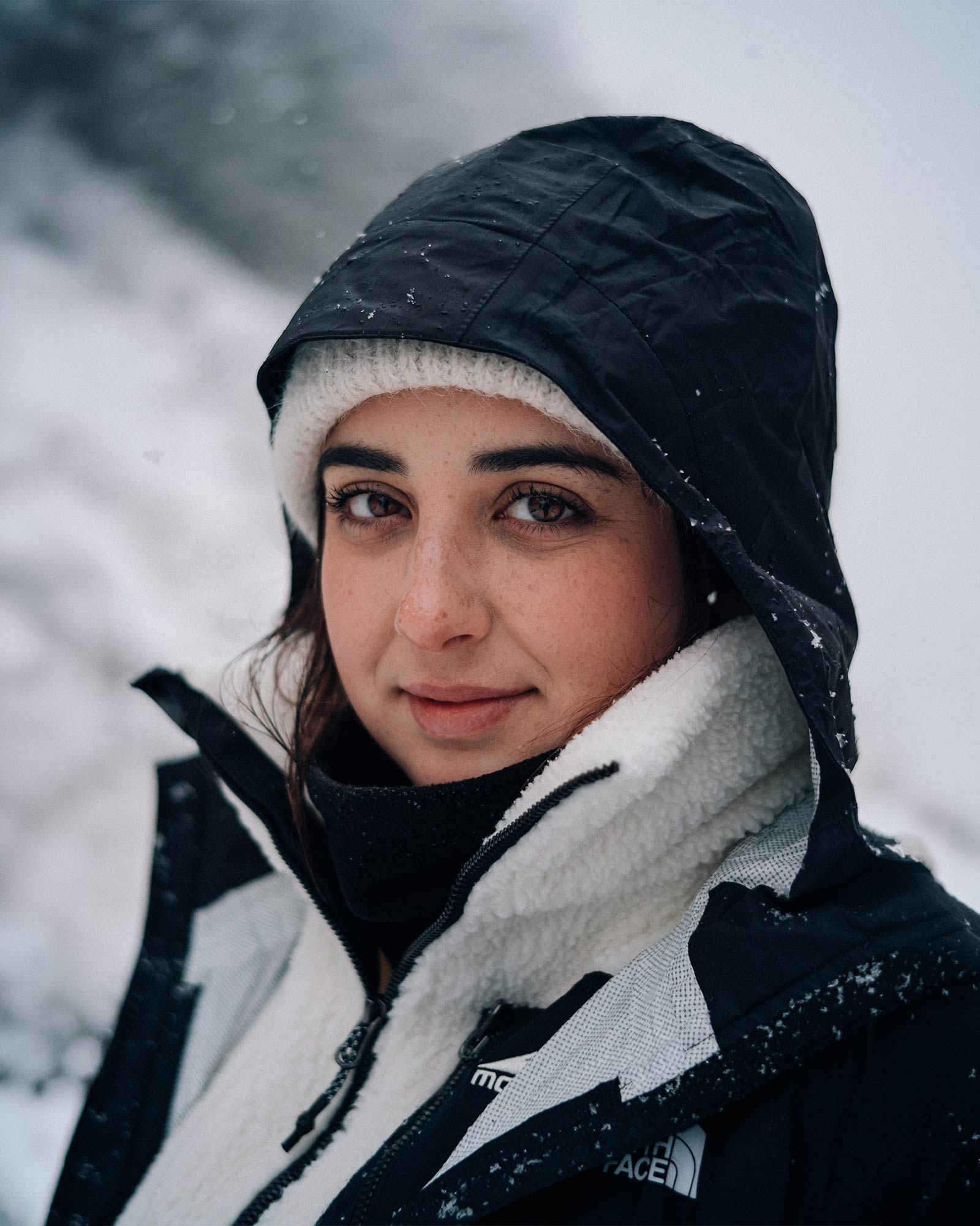 Retrato fotografado por Erik Valentim